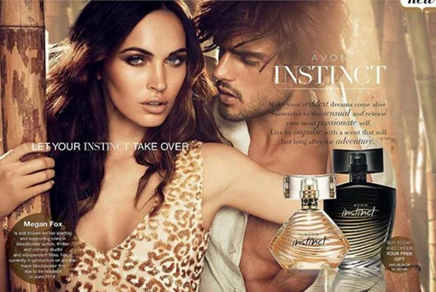 Avon Instinct Fragrance Campaign featuring Megan Fox and Marlon Teixeira