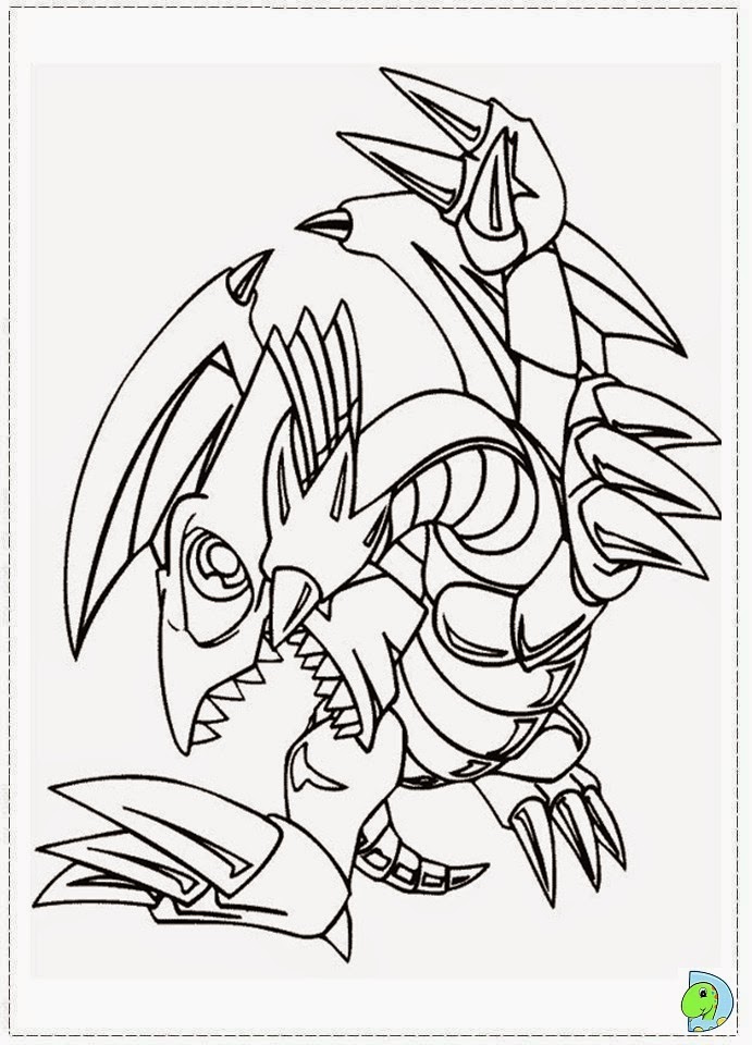 Dinokids Desenhos para colorir Desenhos de Yu Gi Oh para colorir