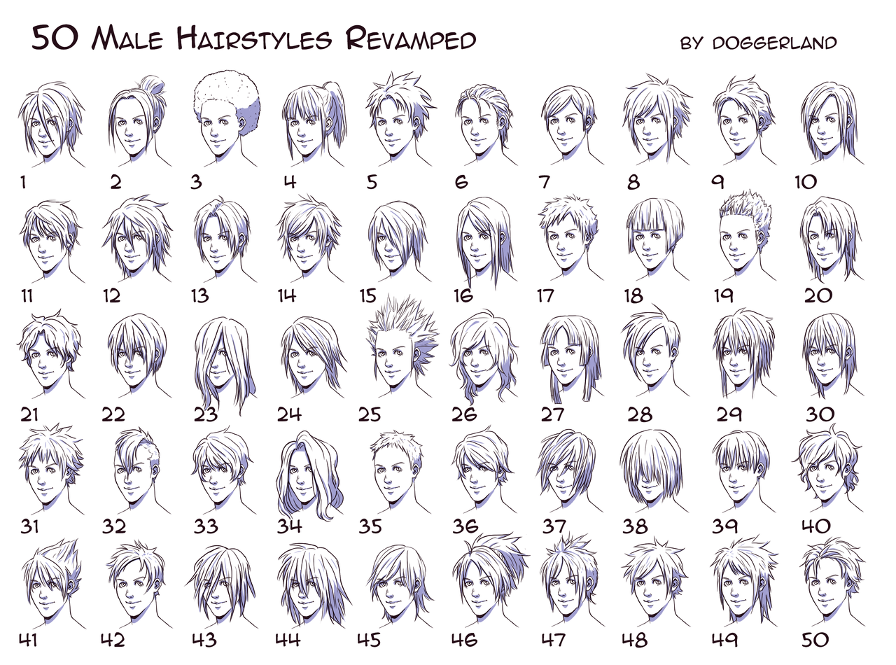 Aprenda a DESENHAR CABELO DE ANIME de uma vez por todas! 