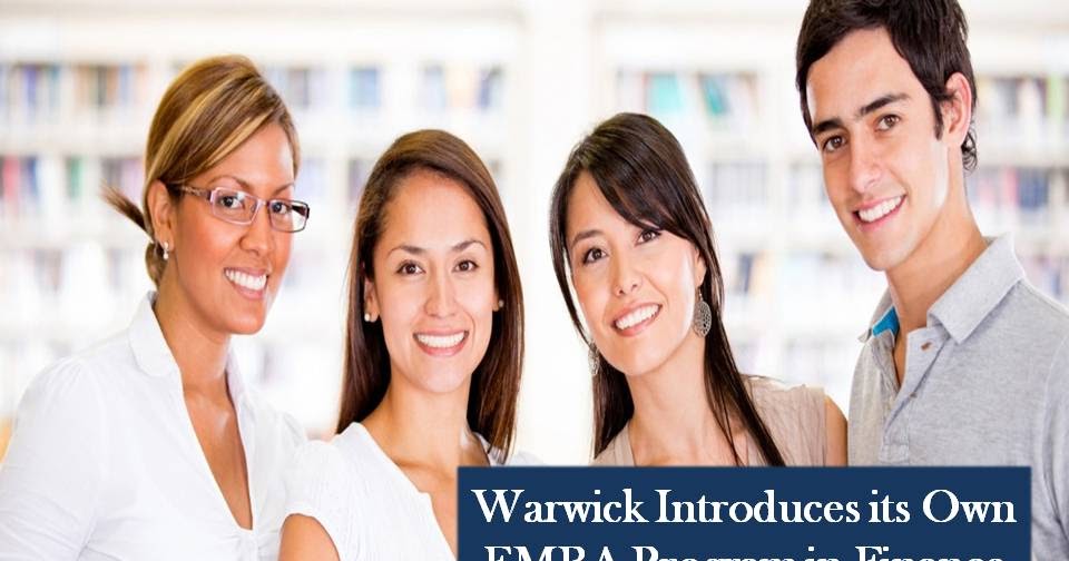 Warwick Introduces Its Own EMBA Program In Finance