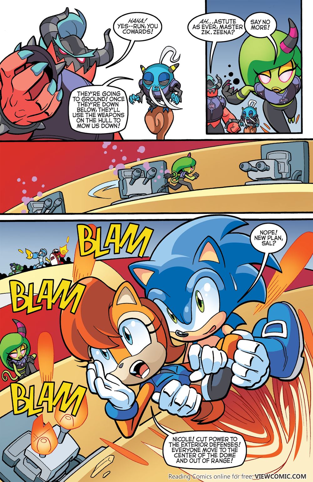 sonic the hedgehog 274 2015 viewcomic reading comics