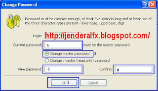 Mengganti Master Password dan Password Investor MT4 - 4