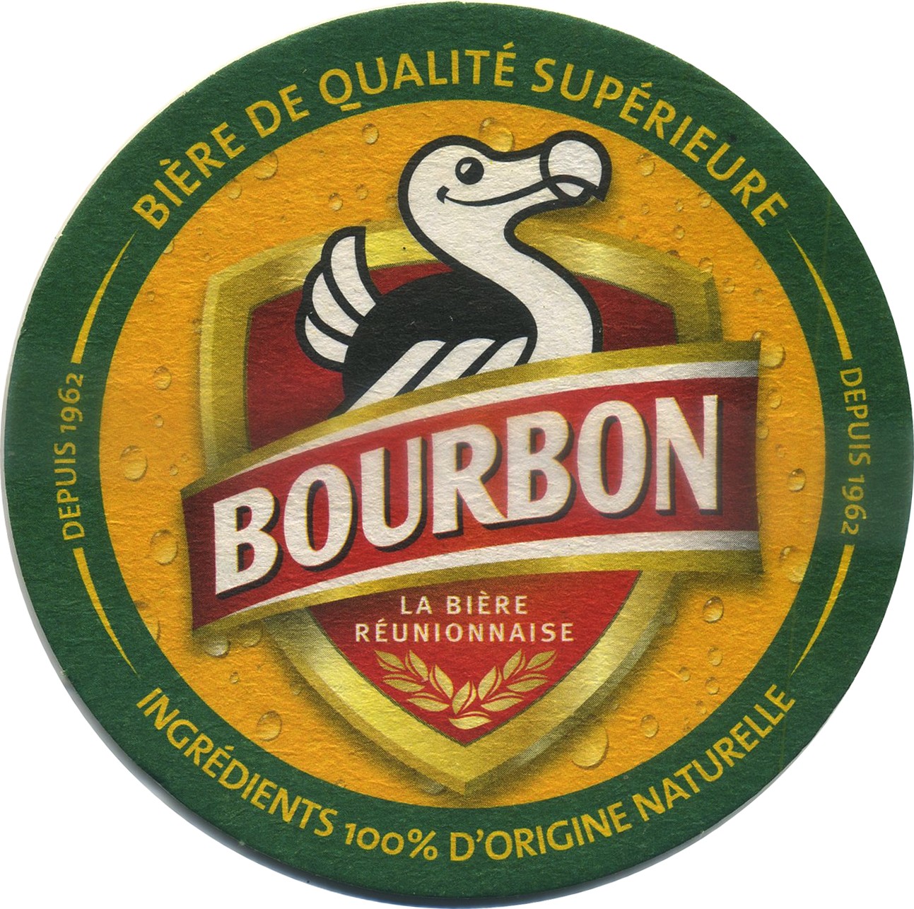 Sous bocks bretons Brasserie Bourbon, Saint Denis de la Réunion