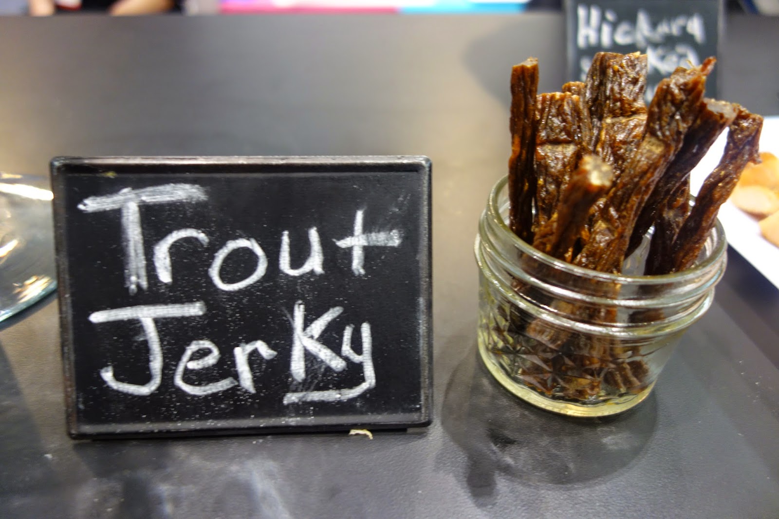 The Passionate Foodie SENA15 Sunburst Trout Farms Jerky & Caviar