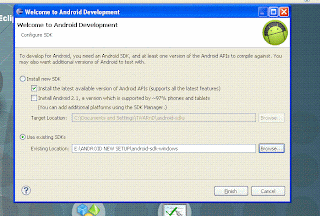 Add Android SDK location to Eclipse