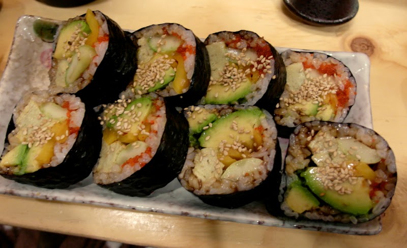 Ewha Summer Studies Hukusushi Avocado Roll Sushi Seoul South Korea lunarrive travel blog
