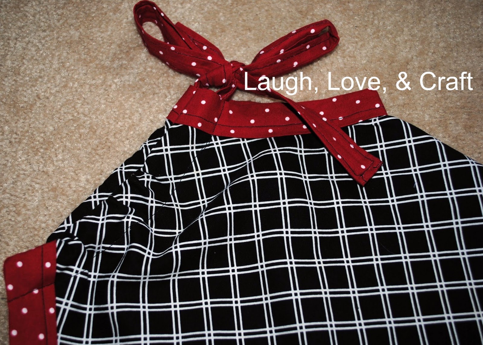 Laugh, Love, and Craft My Very First Pillowcase Dress