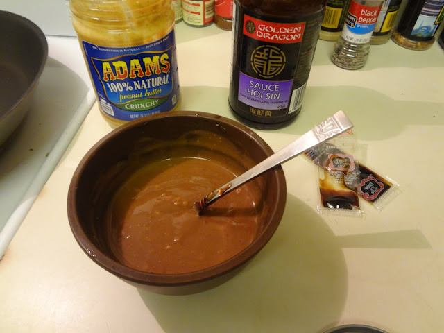 homemade peanut dipping sauce