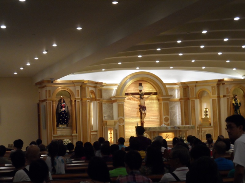 Thought Bubbles Mary, Mother of Hope Chapel, Landmark Makati