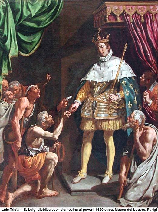 AUGUST 25 - Louis IX, King and Patron Saint of the Franciscan Third Order