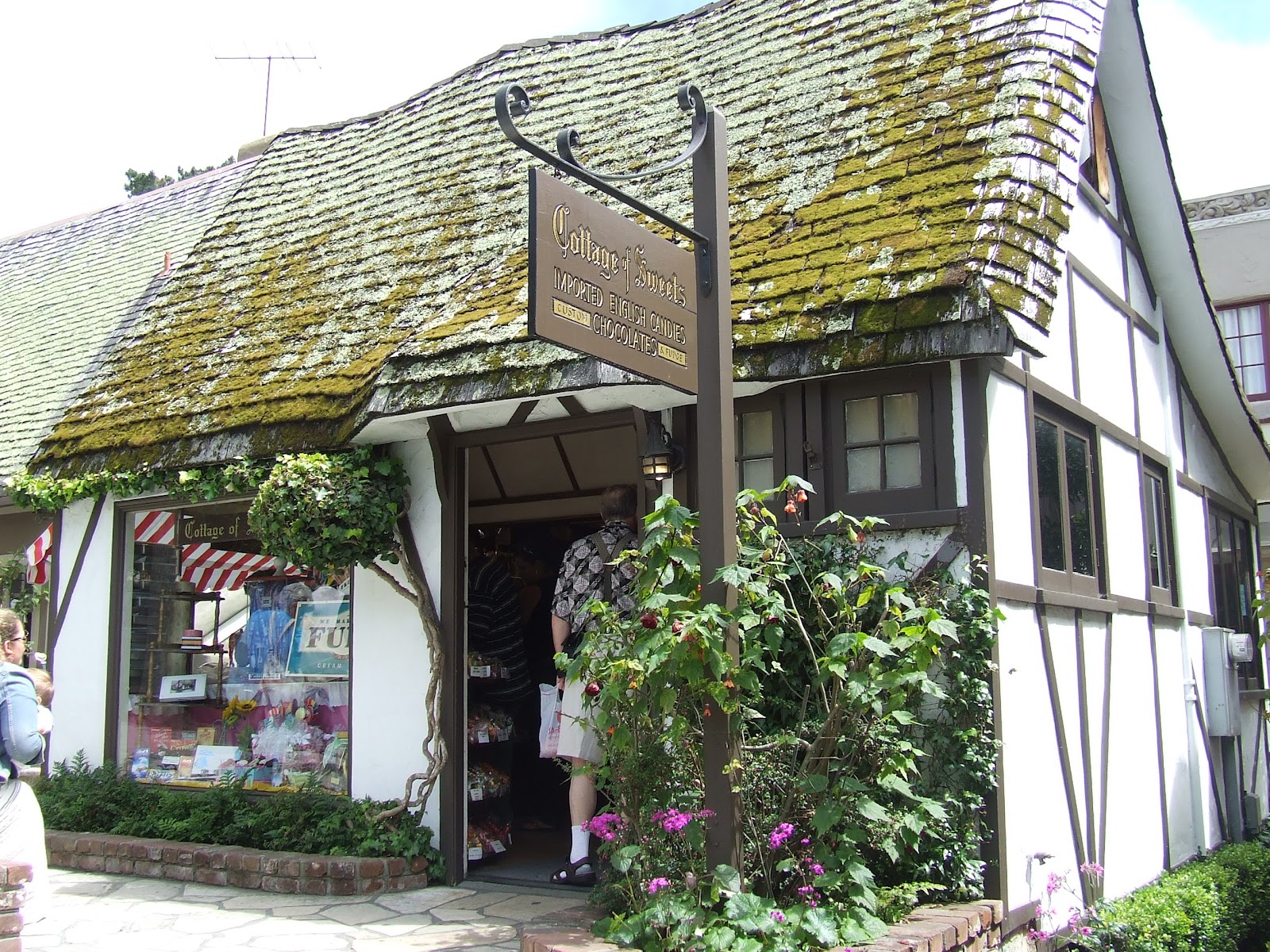 Teacups in the Garden Carmel By The Sea...My Husband & Me
