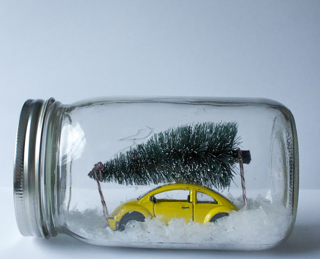 Weekend Project Winter Scene Mason Jars Poppytalk