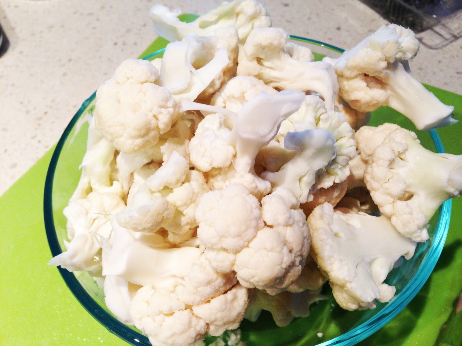 Cookie's Kitchen Cauliflower, Asparagus and Ricotta Bake