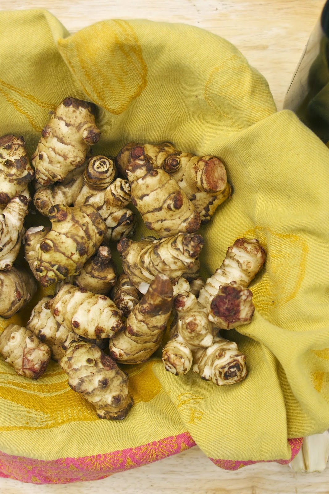 Roasted Jerusalem Artichokes with Garlic & Potatoes French Fridays