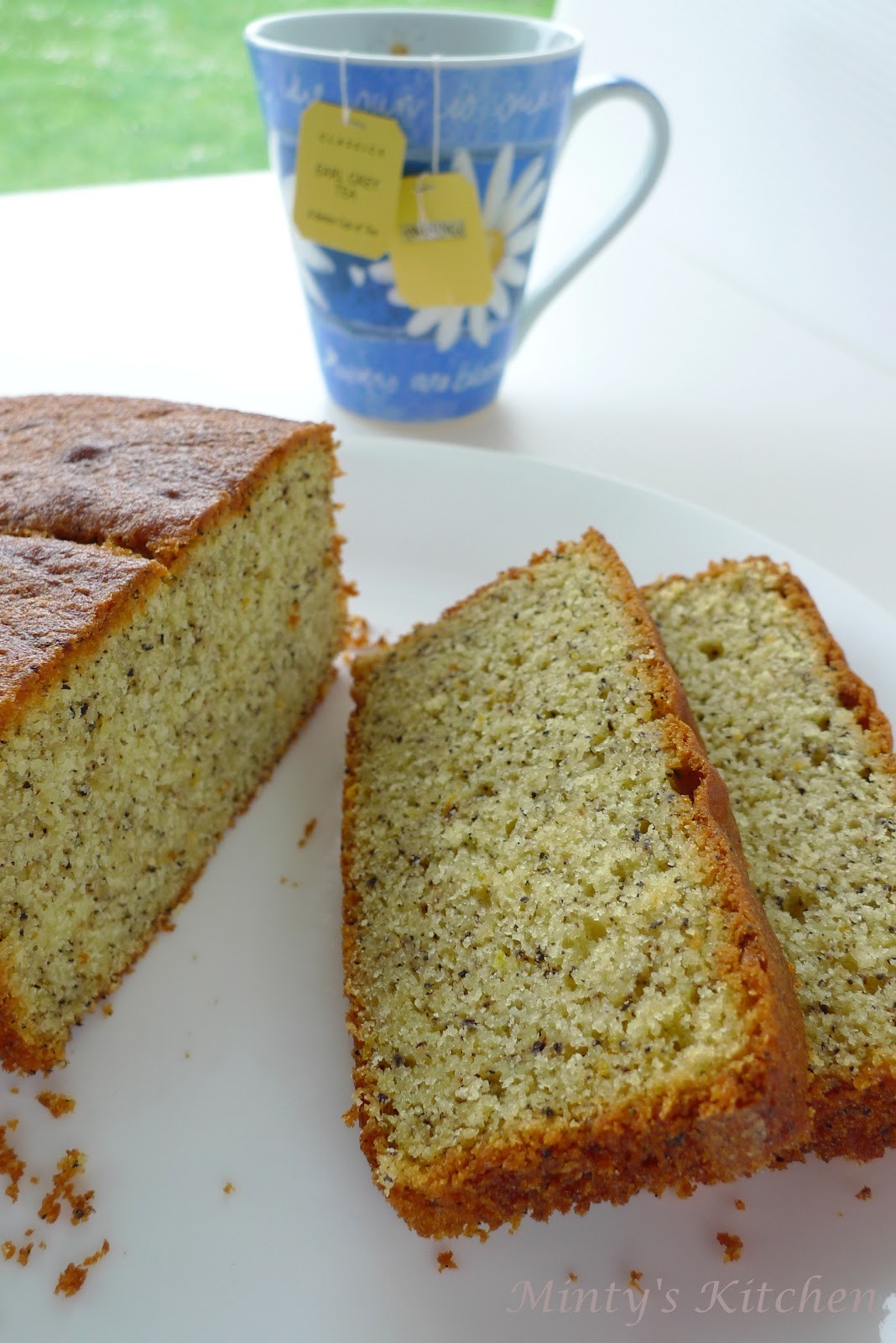Minty's Kitchen Earl Grey Tea Cake