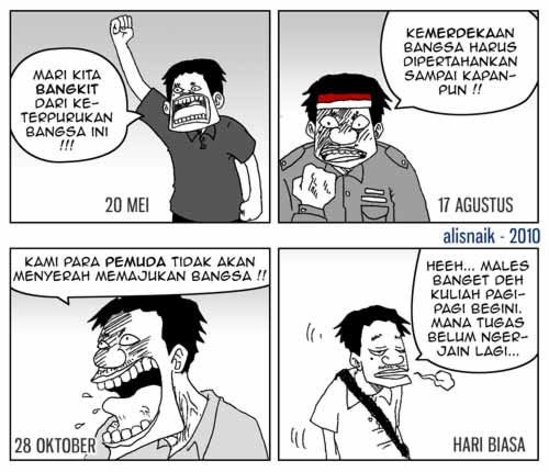 Gambar Komik Sumpah Pemuda Pemudi I