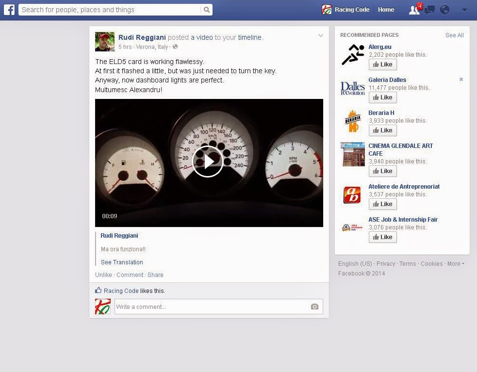 Chrysler Sebring Dodge Caliber Dodge Avenger Instrument Cluster