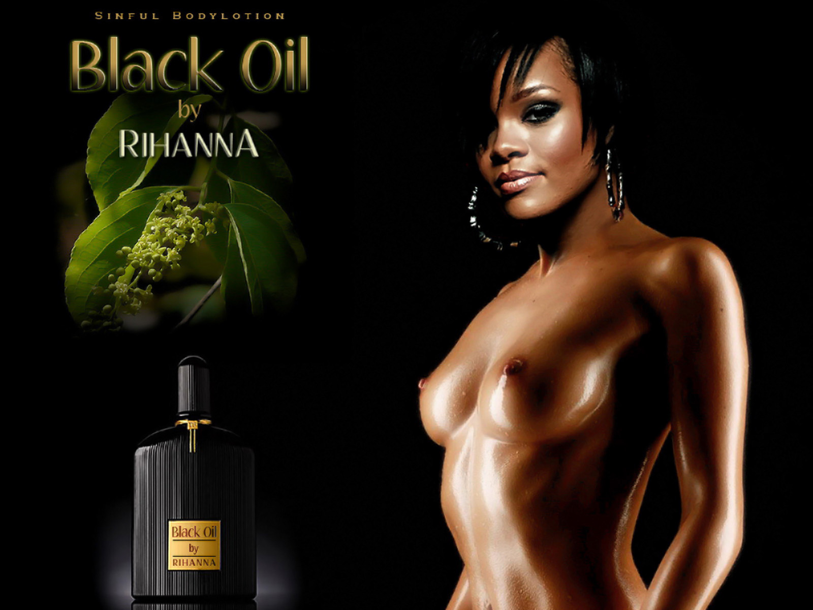 Black Celebrity Nude Rihanna.