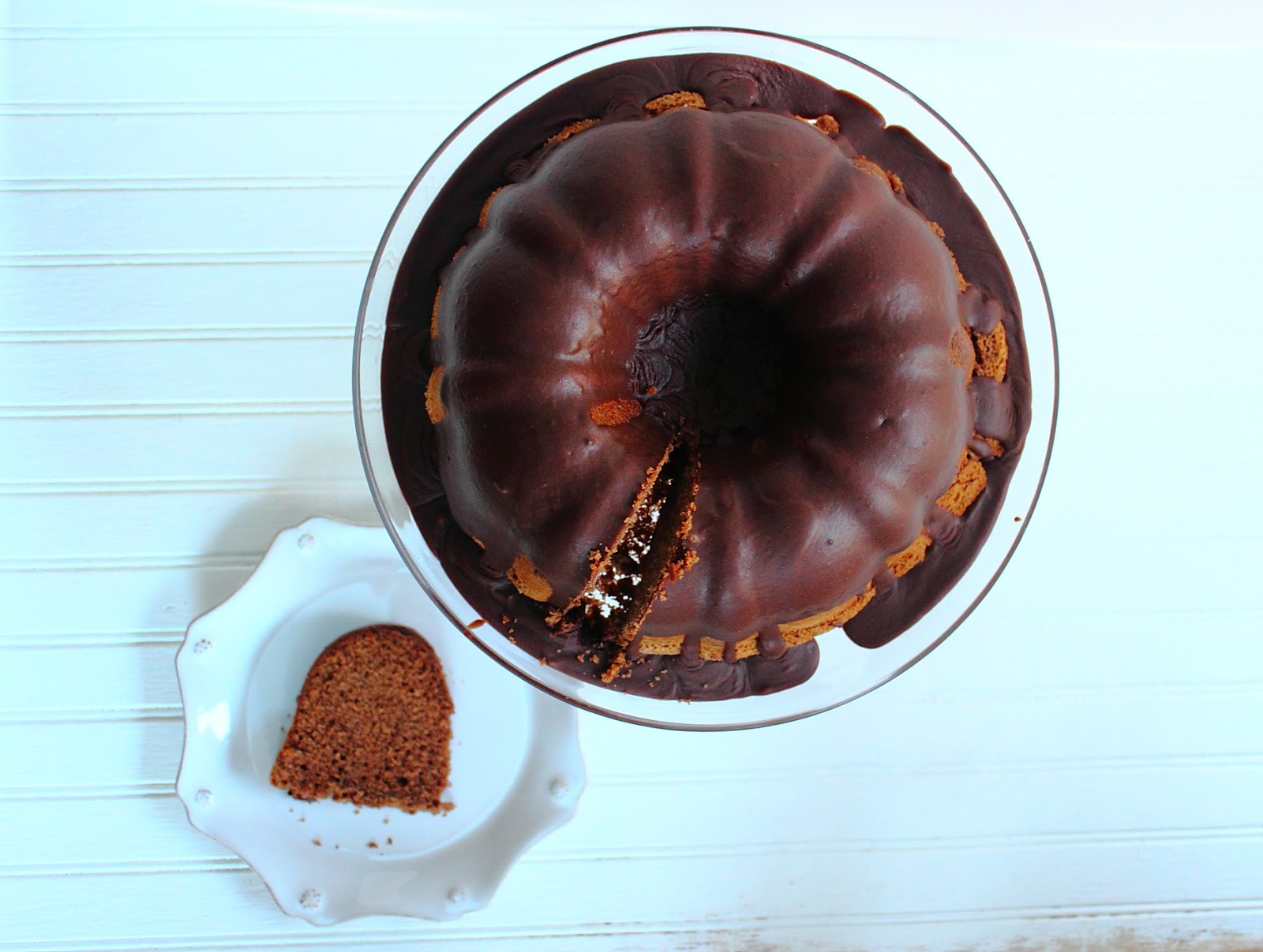 Confections from the Cody Kitchen Chocolate Pound Cake with Old Fashioned Fudge Icing