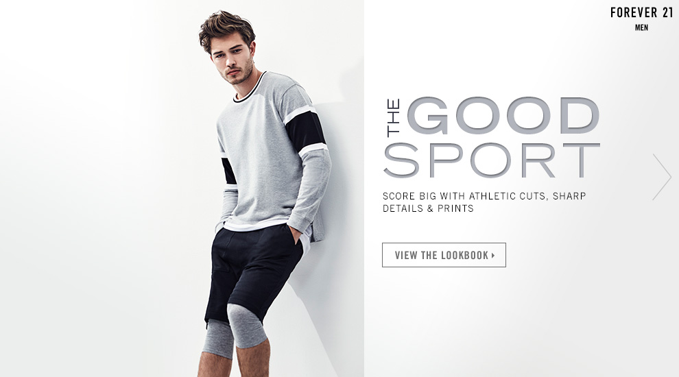 Forever 21 Men 'The Good Sport' Lookbook 2015
