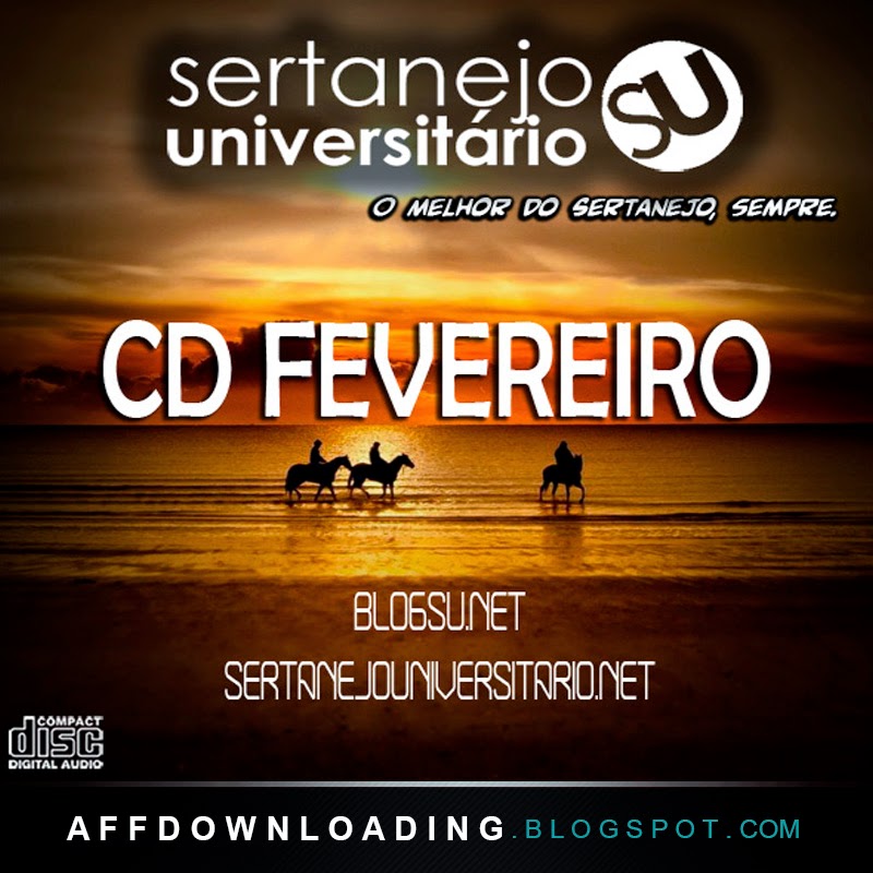 CD BlogSU - Sertanejo Universitário - Fevereiro - 2015