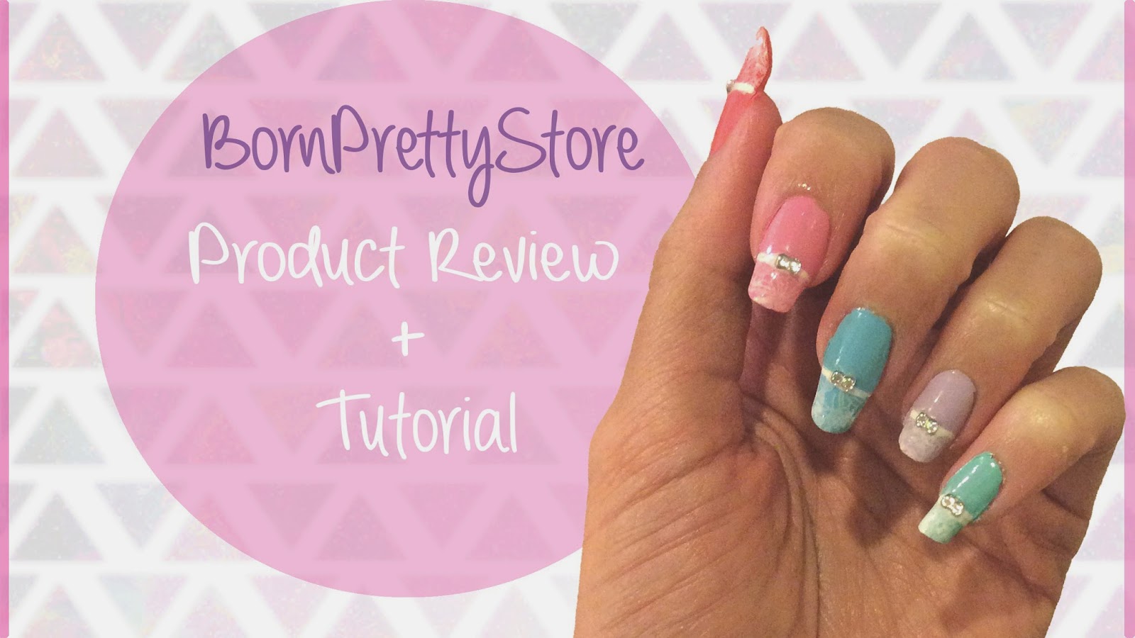 5. Nail Art Tutorial: Colorful Ring Finger Design - wide 5