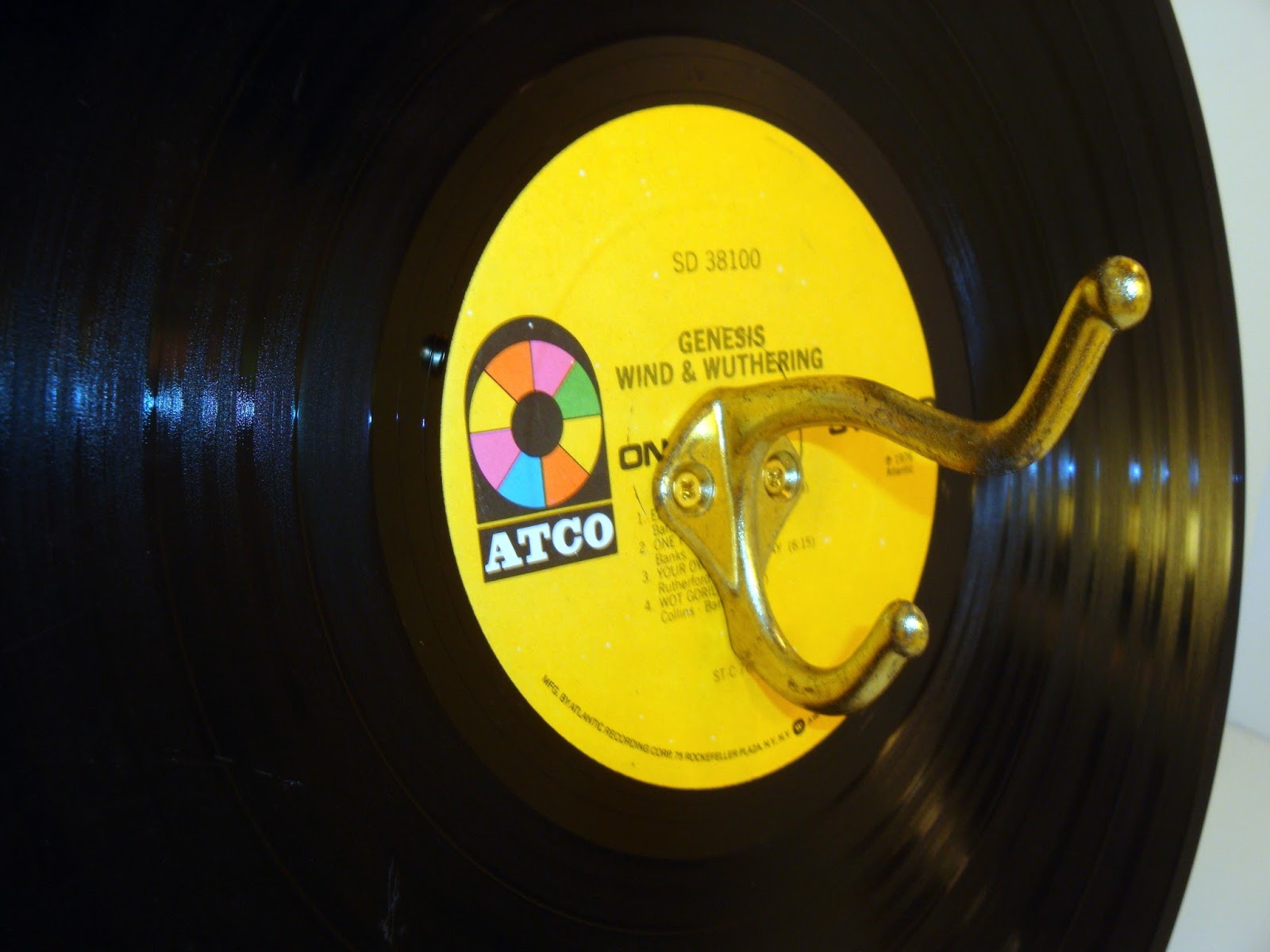 Everyday Art Work Large Vinyl Album Single Wall Hooks