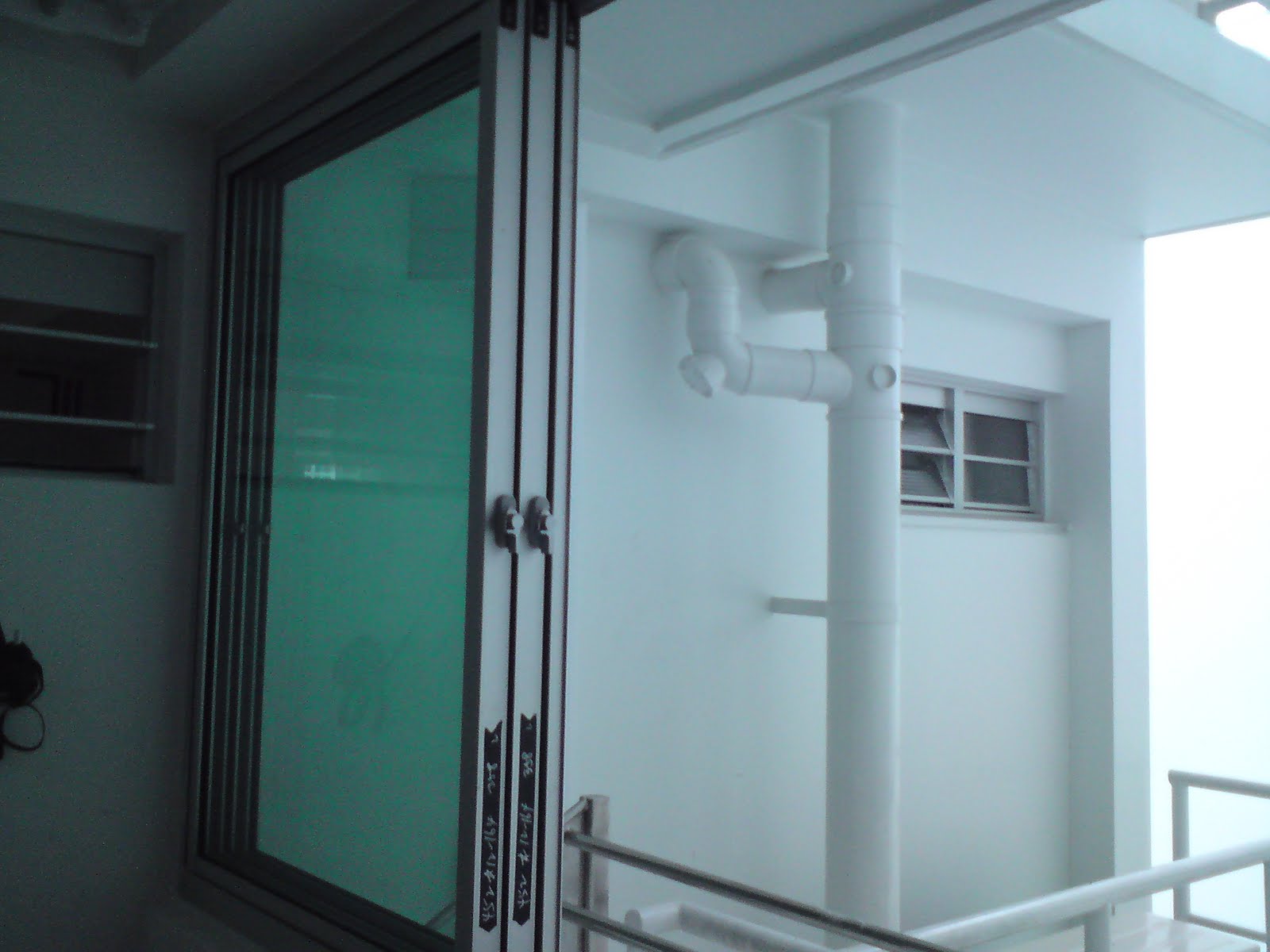 Our Journey 26 Apr 11 Sliding Window For Service Yard