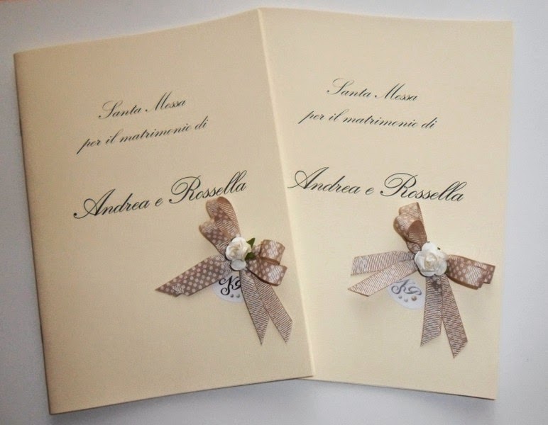 Nonsolopreziosi Libretti Chiesa Per Matrimonio