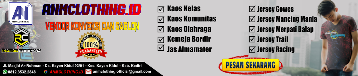 Jasa Konveksi Dan Sablon Terbaik Di Kediri