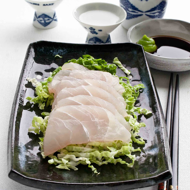 FOODjimoto White Sea Bass Sashimi