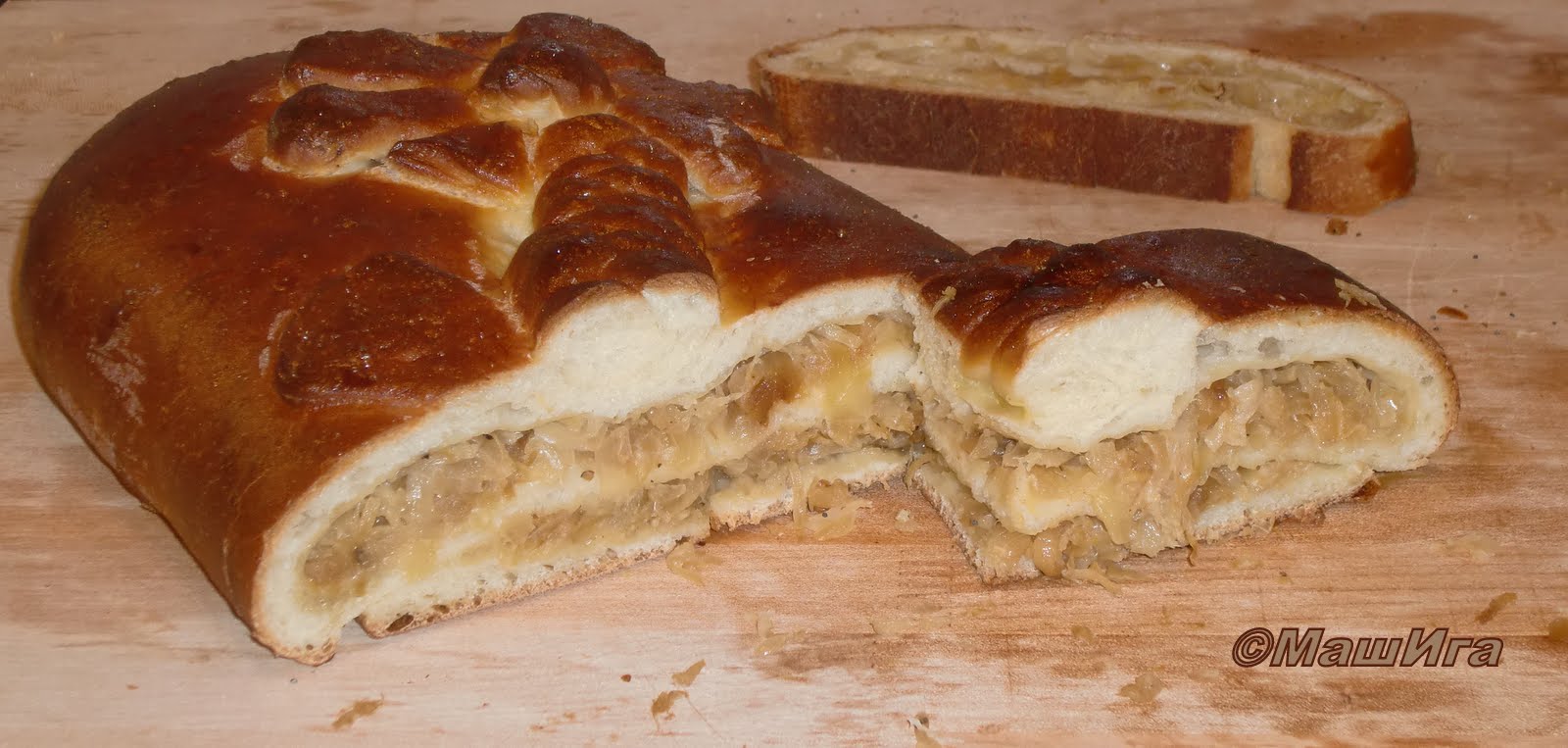 if Masha is cooking Sauerkraut Bread