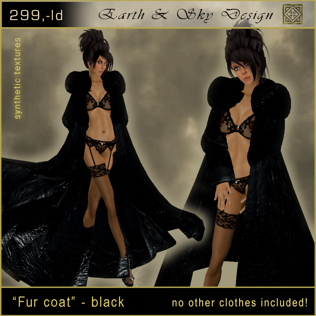 Earth & Sky Designs clothes skins hair: Fur coats