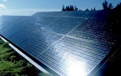 solar cell solar plant