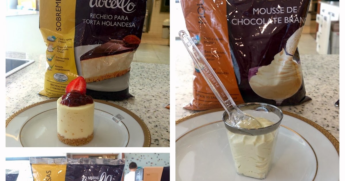 Receitas do Caldeirão Docello novos lançamentos de sobremesas Nestlé Professional