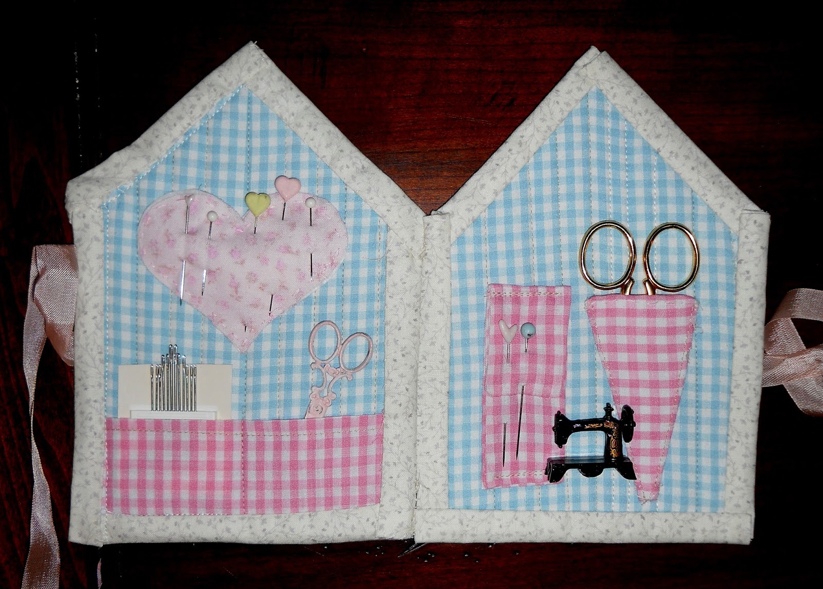 MeriScrapper13's Cottage Tilda Sewing House Kit "Sample"