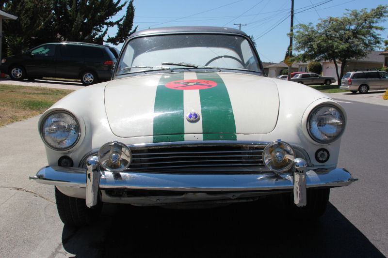 California Streets Castro Valley Street Sighting 1960 Sunbeam Alpine