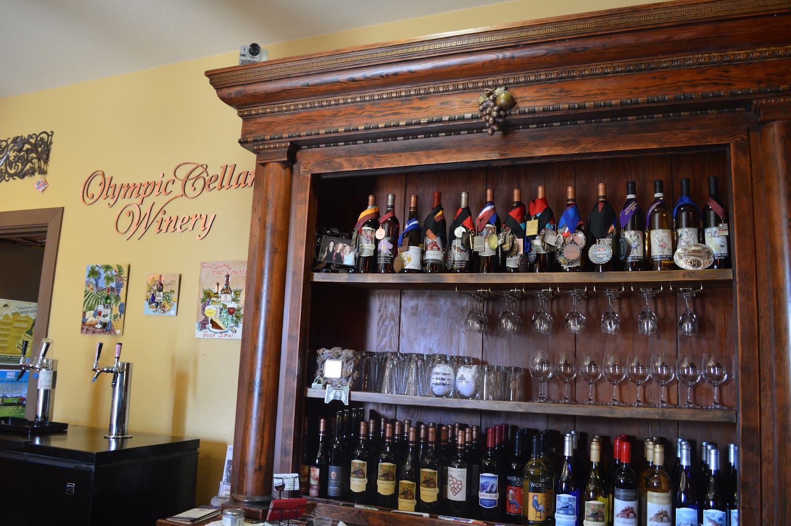 Wine Tasting at Olympic Cellars