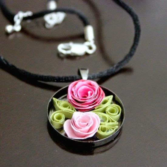 60 jewelry with QUILLING technique! Do it yourself ideas and