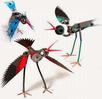 Contoh Kreasi Barang Bekas