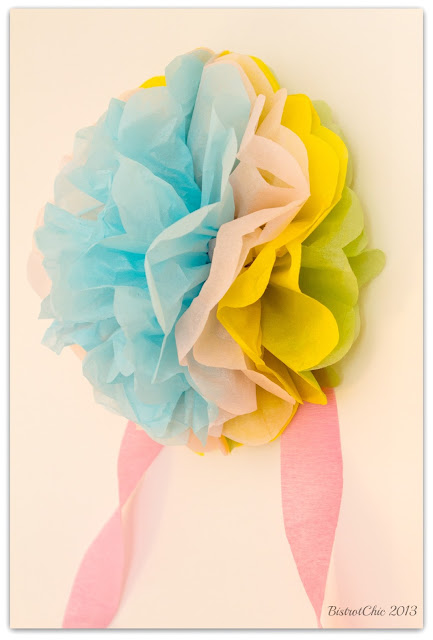 Giant paper flower from BistrotChic
