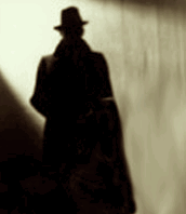 Shadow+Man+Top+Hat ... tap on the back, and then I'd catch his shadow running out the room