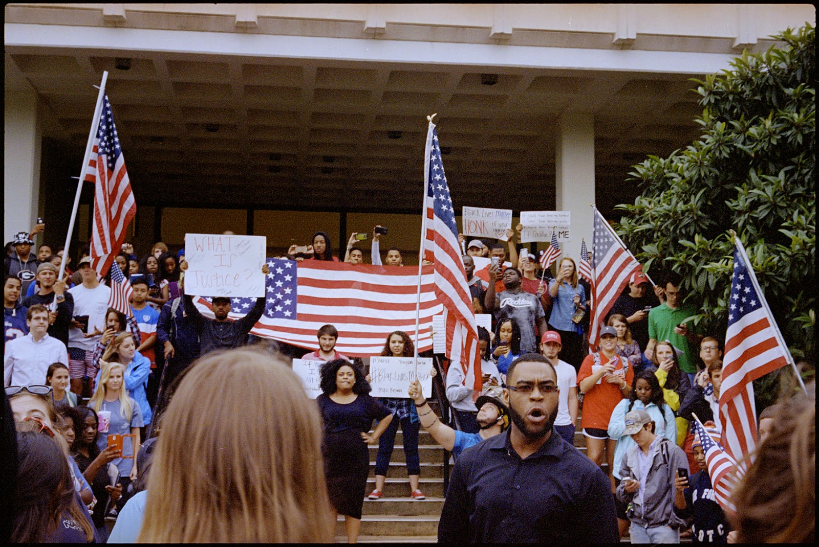 Valdosta in Film Flag Rally at VSU!