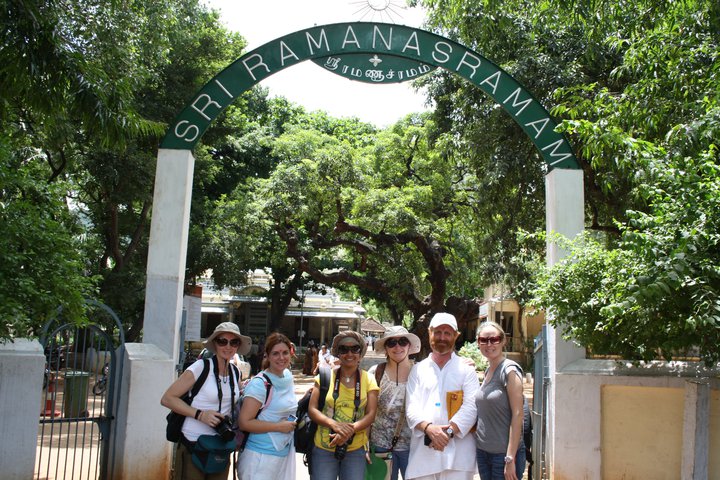 EN EL ASHRAM DE RAMANA