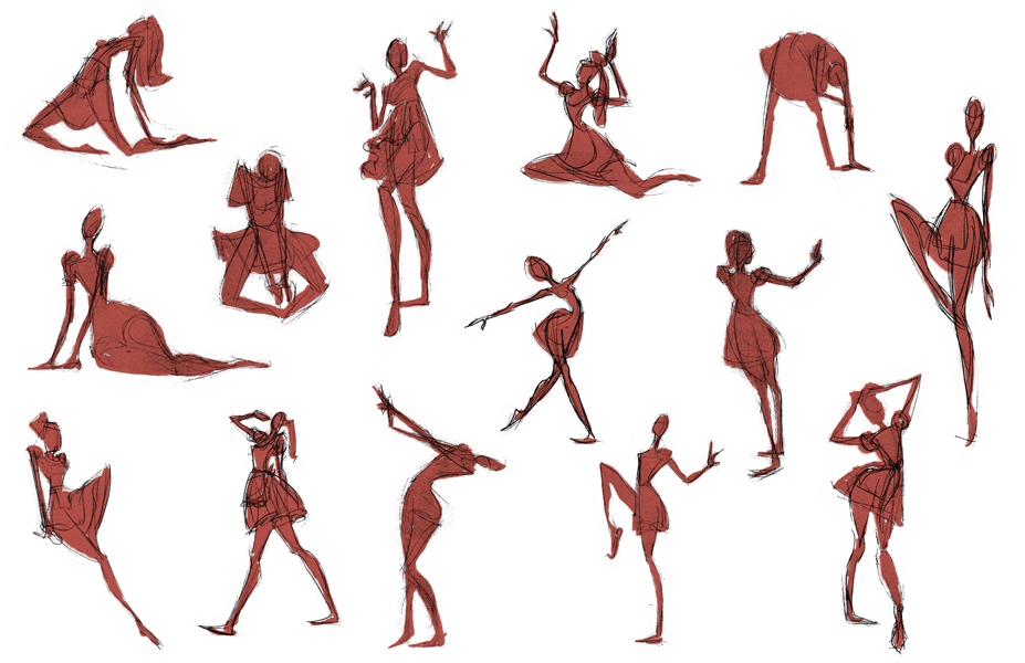 French Maid Illustration