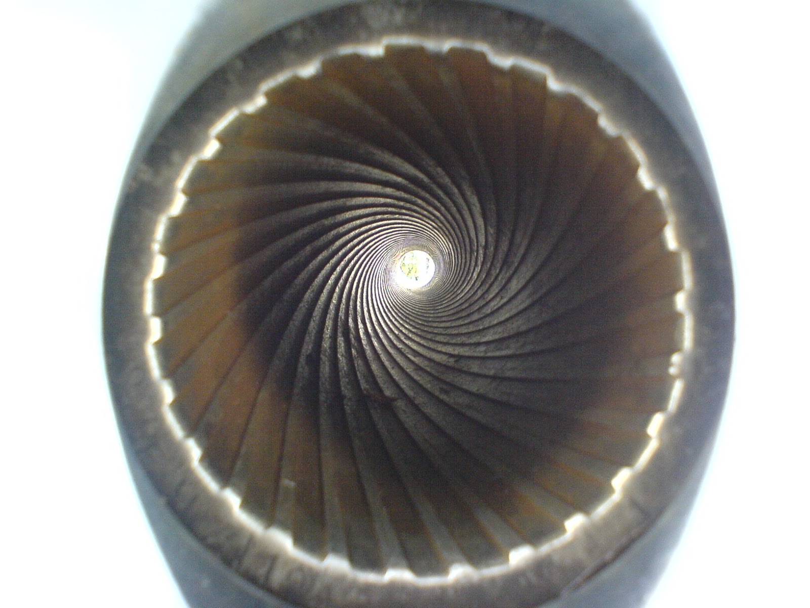 Have Faith! The inside of an artillery gun's barrel