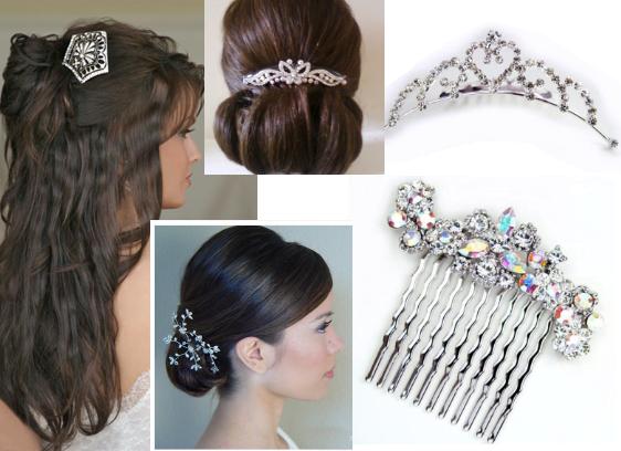 Wedding Hairstyles With Veil Hair Combs Wedding