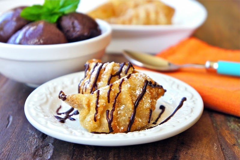 Seasaltwithfood DeepFried Banana Dumplings