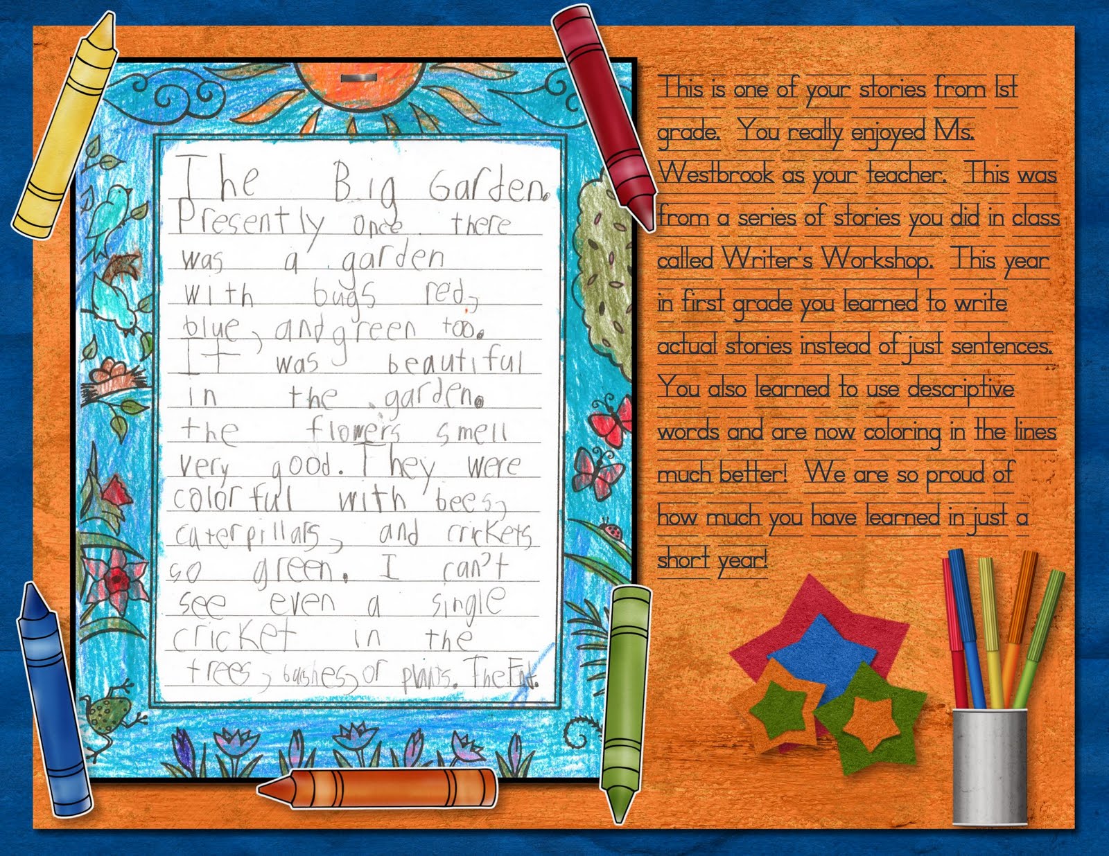 Mom's K.I.S.S. What to do with old school papers