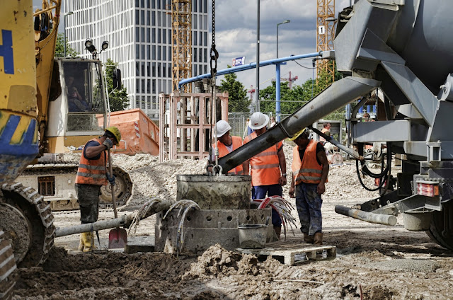 Baustelle Hauptbahnhof, Bohrungen für 50 Meter tiefe Betonfundamente, Europaplatz 1, 10551 Berlin, 15.06.2013